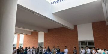 وقفة احتجاجية للجامعة الوطنية للصحة بالحسيمة