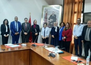 الدكتورة وفاء شاكر تستقبل أعضاء اللجنة الدائمة للمناهج والبرامج والتكوينات والوسائط التعليمية