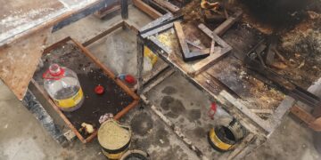 مرتيل.. مداهمة محل لصنع حلوى “البيني” (صور)