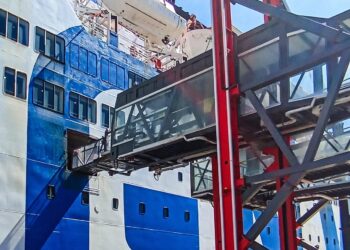 تعزيز مرافق ميناء الناظور بممرين جديدين لتحسين نقل المسافرين: