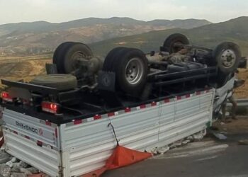 ثلاث إصابات في انقلاب شاحنة السلع بين تارجيست والحسيمة