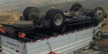 ثلاث إصابات في انقلاب شاحنة السلع بين تارجيست والحسيمة