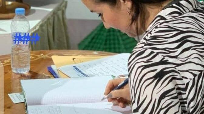 سمية البعيري فنانة من الناظور تبدع في تدوير بقايا الطبيعة وتحولها الى تحف فنية