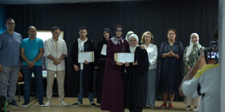 حفل التخرج الختامي بمركز التفتح الفني والأدبي بطنجة الموسم الدراسي 2024-2025: