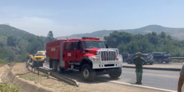 حريق ضخم في غابة ضواحي تطوان.. وتوقيف مشتبه به