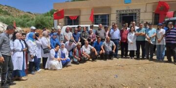 قافلة صحية متعددة التخصصات بدوار تاشربانت – أكنول/ تازة : 