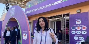 ايمان اجداي سليلة جماعة تزاغين مشرفة عامة على المتطوعين في كاس افريقيا للسيدات