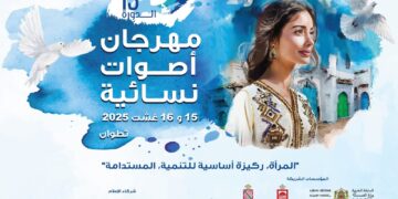 مهرجان اصوات نسائية بتطوان في دورته 13 ينظم تحت شعار : ” المرأة ركيزة أساسية التنمية المستدامة ” : 