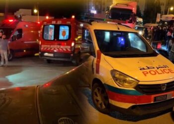 حادثة سير مميتة بمدينة طنجة : 