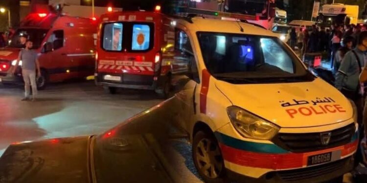 حادثة سير مميتة بمدينة طنجة :
