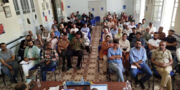 اجتماع جهوي حاسم للجامعة الوطنية للصحة بجهة الشرق : 