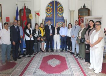 مؤسسة طنجة الكبرى تستقبل السيدة ” Stéphanie petibon ” (ستيفاني بوتيبون) ، القنصلة العامة الفرنسية بطنجة ومديرة المعهد الفرنسي: