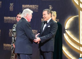 صاحب السمو الملكي الأمير مولاي رشيد يترأس حفل عشاء اقامه صاحب الجلالة الملك محمد السادس بمناسبة الافتتاح الرسمي للمهرجان الدولي للفيلم بمراكش :   