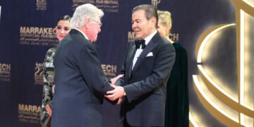 صاحب السمو الملكي الأمير مولاي رشيد يترأس حفل عشاء اقامه صاحب الجلالة الملك محمد السادس بمناسبة الافتتاح الرسمي للمهرجان الدولي للفيلم بمراكش :   