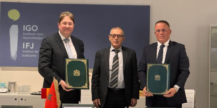 مذكرة تفاهم بين المعهد العالي للقضاء (ISM) والمعهد البلجيكي للتكوين القضائي (IFJ):