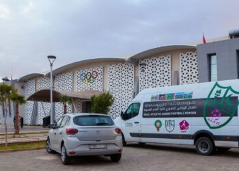 افتتاح القاعة المغطاة الجديدة بالدريوش :