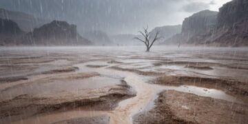 التقلبات الجوية مستمرة و نشرة إنذارية لتساقط الثلوج و امطار قوية بالمملكة : 