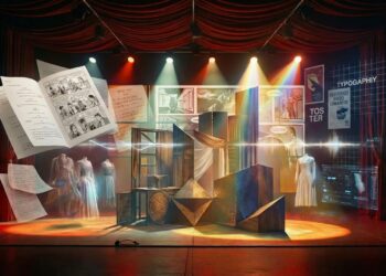 العلاقة بين الفنون التطبيقية والمسرح: تكامل بصري وجمالي في بناء الفعل الدرامي: 