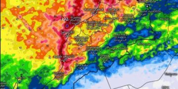 هطول أمطار غزيرة مستمرة من المحيط الأطلسي في شمال ووسط المغرب: بين الحذر وفوائد التساقطات : 