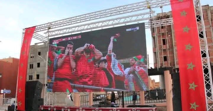 مطالبات بتثبيت شاشات كبرى لمتابعة نهائي كاس افريقيا بالساحات العمومية بإقليم الحسيمة : 