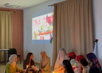 نادي الاعلام و الابداع الفني و الادبي بالثانوية التأهيلية مولاي علي الشريف بالحسيمة ينظم فعاليات تخليدا للسنة الامازيغية الجديدة : 