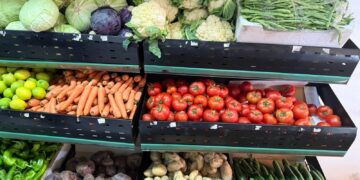 قبيل شهر رمضان المبارك : ارتفاع ملحوظ في اثمان الخضر : 