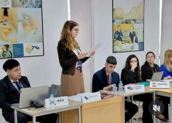 افتتاح الدورة الثالثة من نموذج الامم المتحدة بالمدرسة الإسبانية بالرباط : 