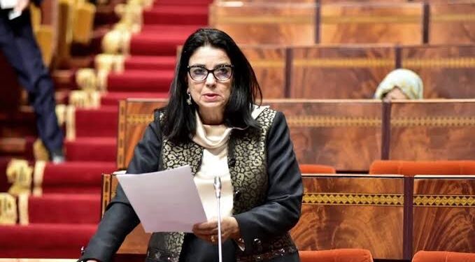 ادما ج اللغة الأمازيغية في الإدارة محور جلسة برلمانية بحضور وزيرة الدولة للتحول الرقمي و الاصلاح الاداري : امل الفلاح السغروشني :