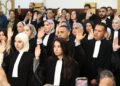 مراسيم اداء القسم المهني لفوج جديد للمحامين بهيئة طنجة : 