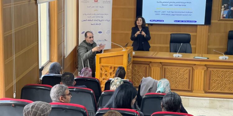 جمعية الحمامة البيضاء لحقوق الاشخاص في وضعية إعاقة تبدي بمقتراحتها في الورشات التشاورية لاعداد المخطط الجهوي للاعاقة: 