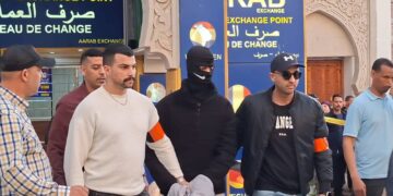 فك لغز جريمة سرقة محل للصرف بمدينة الحسيمة : 