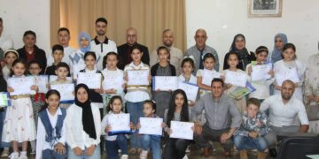 اسدال الستار بالحسيمة على فعاليات المسابقة الإقليمية لاولمبياد تيفيناغ في دورتها 13: 
